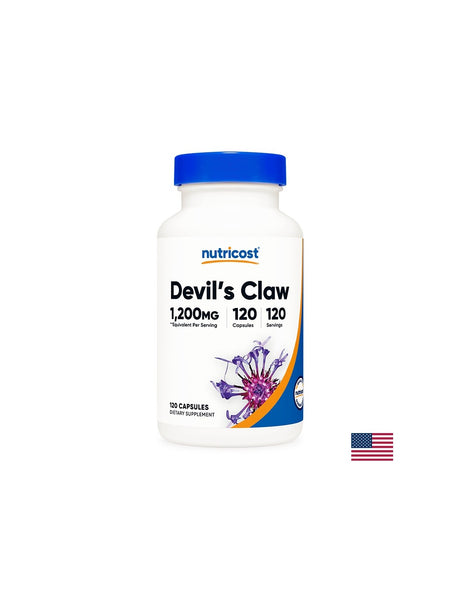 Стави и имунитет - Дяволски нокът, 300 mg, 120 капсули Nutricost - Feel You