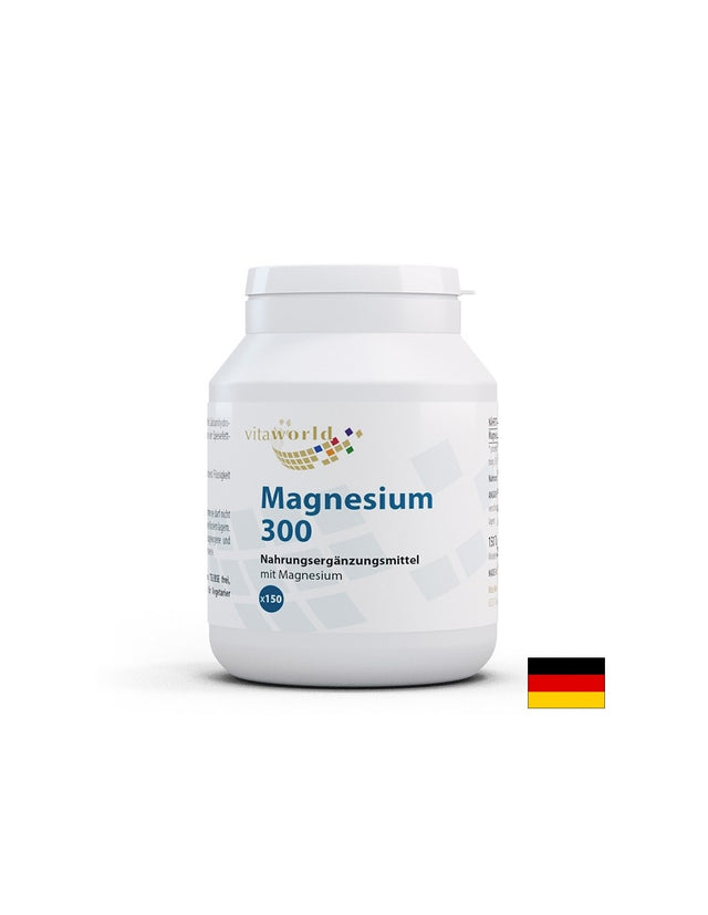 Мускули, Нервна система - Магнезий (оксид), 300 mg х 150 таблетки - Feel You