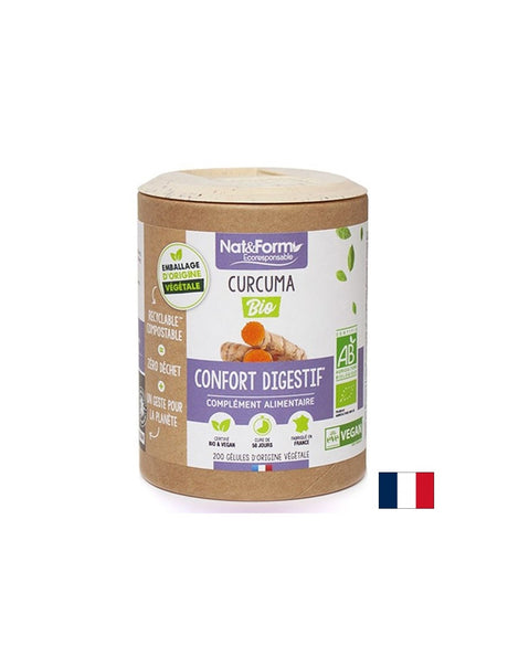 Кости и стави - Куркума (корен), 300 mg х 200 капсули - Feel You