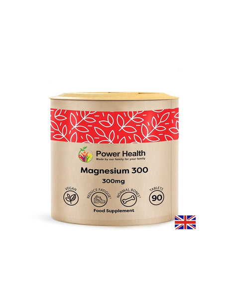 Мускулна и нервна система - Магнезий (оксид), 300 mg х 90 таблетки - Feel You