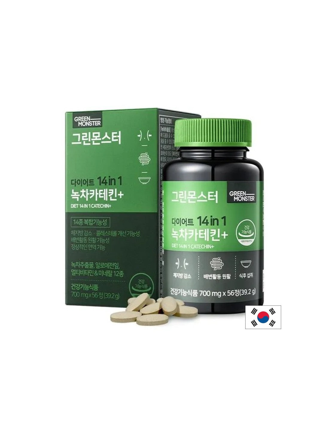 Катехини 300 mg + B витамини – Енергия, метаболизъм и антиоксидантна защита, 56 таблетки - Feel You