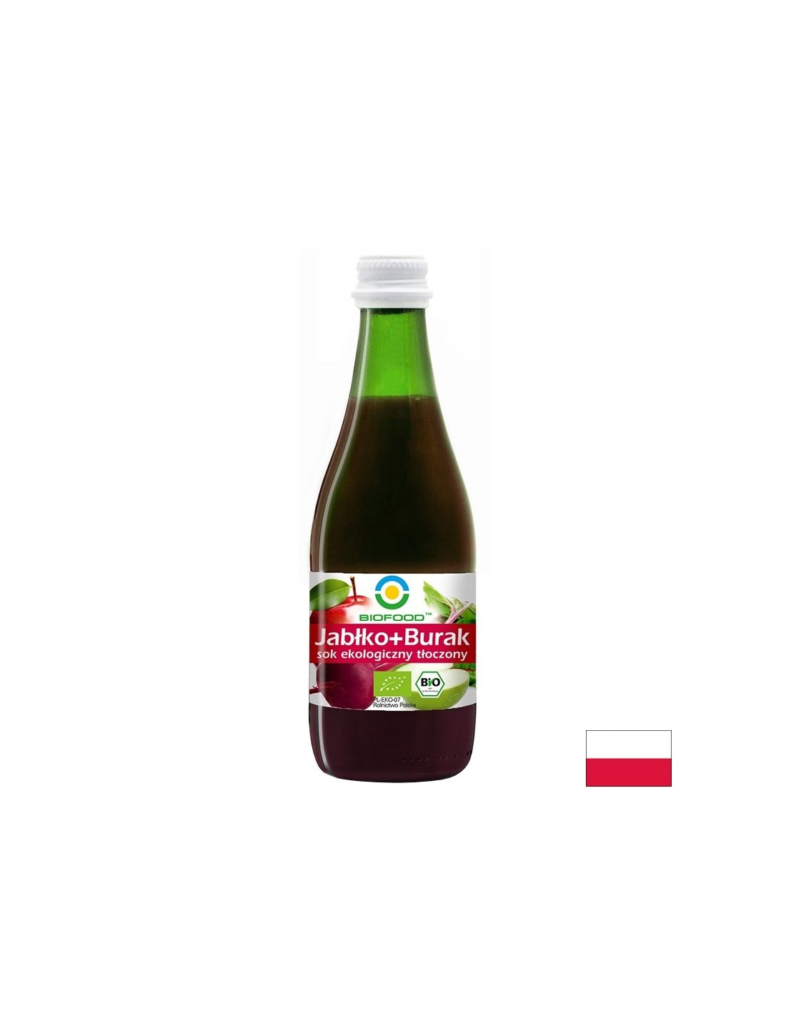 Био сок от ябълки и цвекло, 300 ml - Feel You