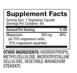 Magnesium 200 mg / 60 Caps - Feel You