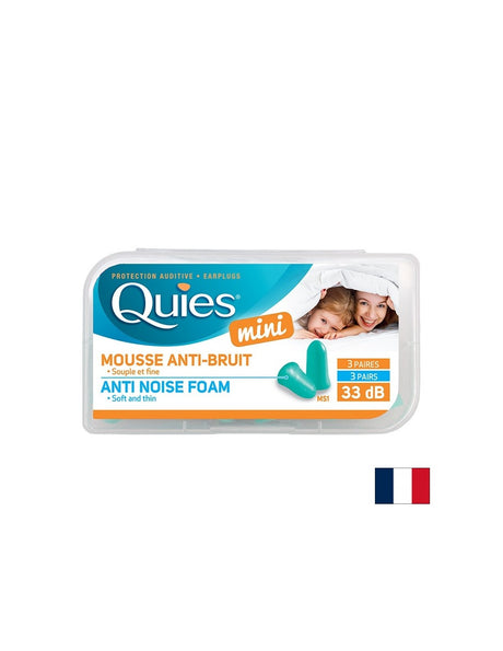 Мини тапи за уши за деца и възрастни от мека полиуретанова пяна 33 dB за еднократна употреба, 3 чифта - Feel You