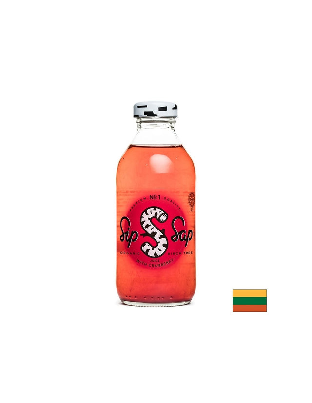 Детоксикация и тонус - Био брезов сок с червени боровинки, 330 ml - Feel You