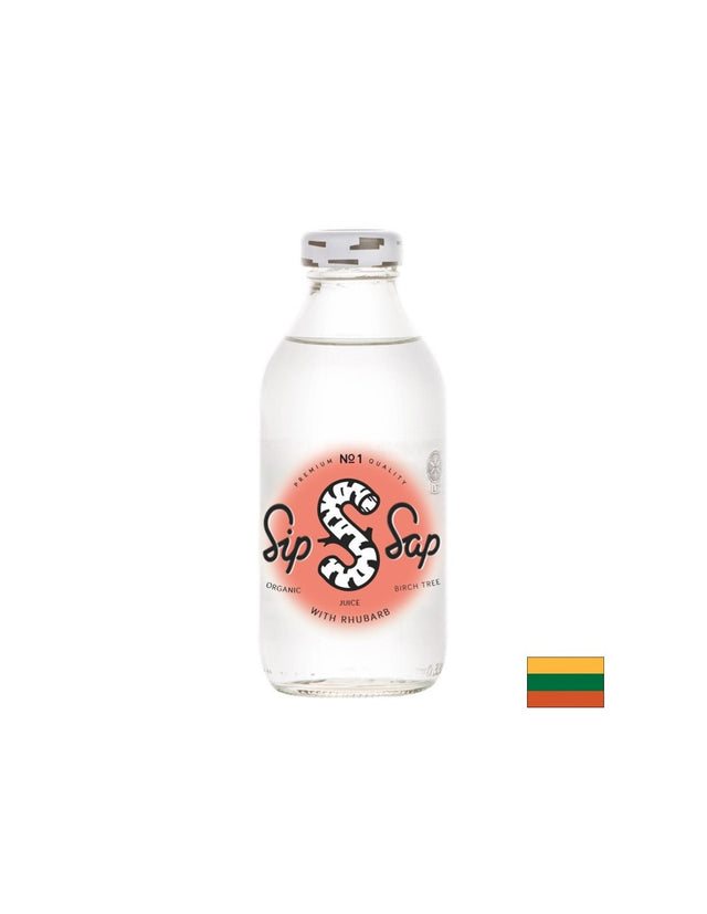 Детоксикация и тонус - Био брезов сок с ревен, 330 ml - Feel You