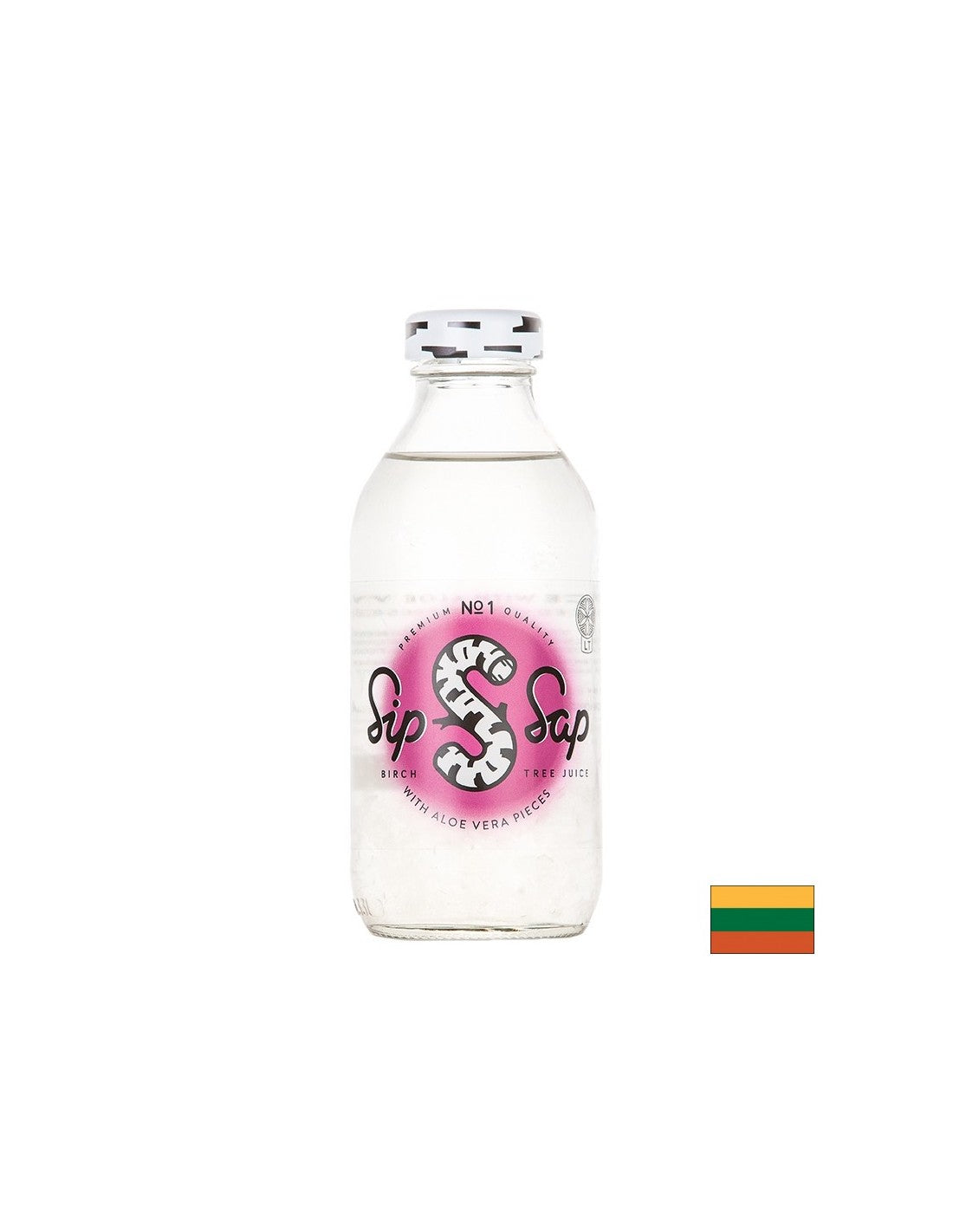 Детоксикация и тонус - Био брезов сок с парченца алое вера, 330 ml - Feel You