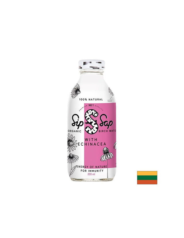 Детоксикация и тонус - Био брезов сок с ехинацея, 330 ml - Feel You