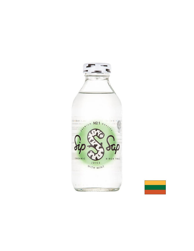 Детоксикация и тонус - Био брезов сок с вкус на мента, 330 ml - Feel You