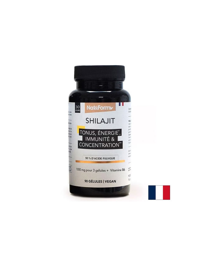 Шилажит 333 mg + Витамин B6 – Енергия и издръжливост, 90 капсули - Feel You