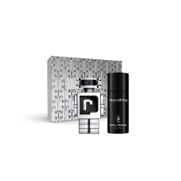 Paco Rabanne Phantom Eau De Toilette Spray 100ml Set 2 Pieces Christmas 2023 - Feel You