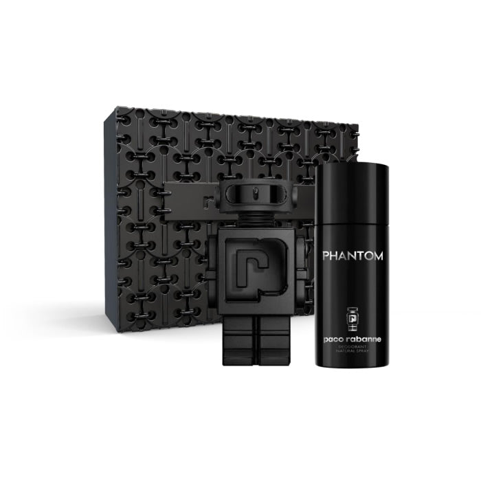 Paco Rabanne Phantom Parfum Eau De Perfume Spray 100ml Set 2 Pieces Christmas 2023 - Feel You