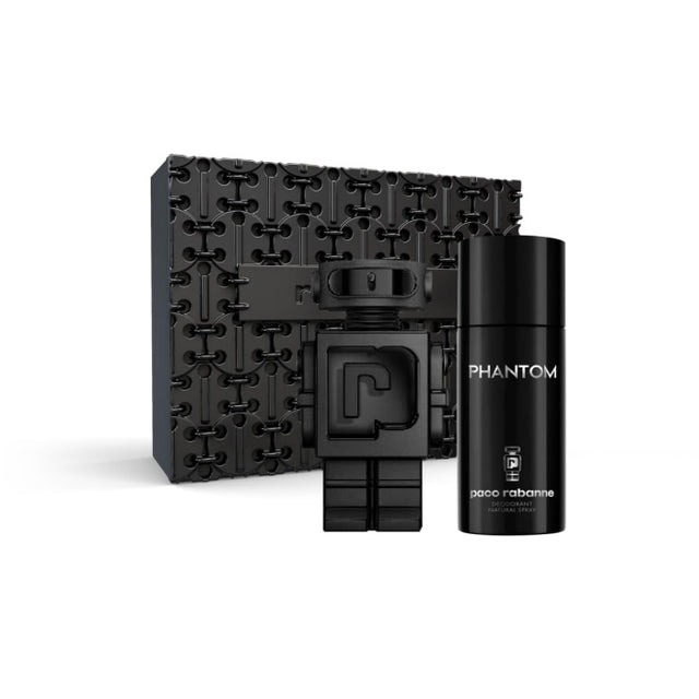 Paco Rabanne Phantom Parfum Eau De Perfume Spray 100ml Set 2 Pieces Christmas 2023 - Feel You