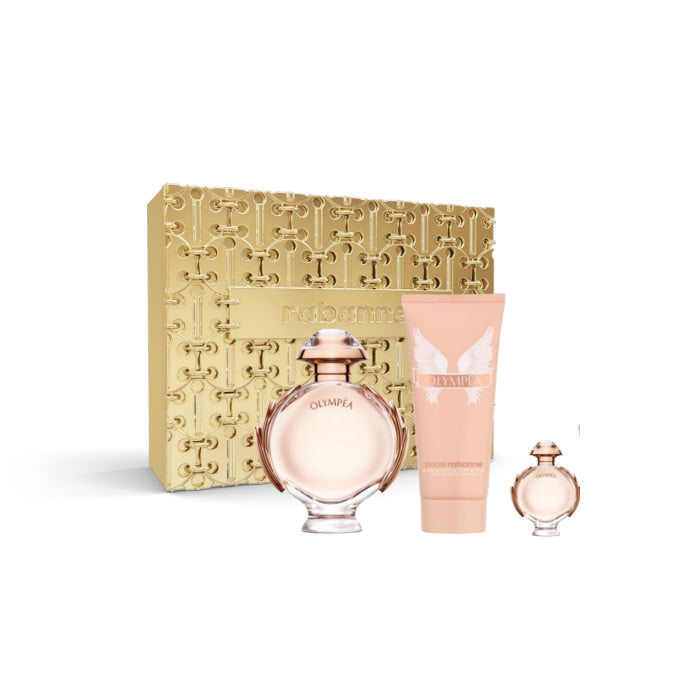 Paco Rabanne Olympéa Eau De Perfume Spray 80ml Set 3 Pieces Christmas 2023 - Feel You