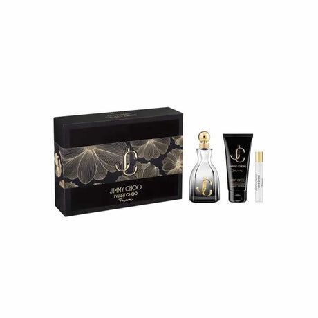 Jimmy Choo I Want Choo Eau De Parfum Spray 100ml Set 3 Pieces - Feel You