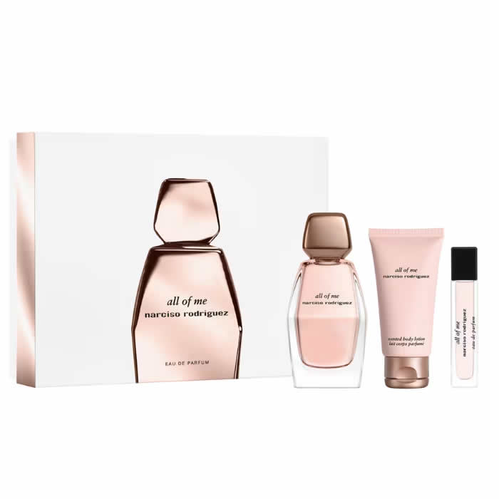 Narciso Rodriguez All Of Me Eau De Parfum Spray 90ml Set 3 Pieces - Feel You