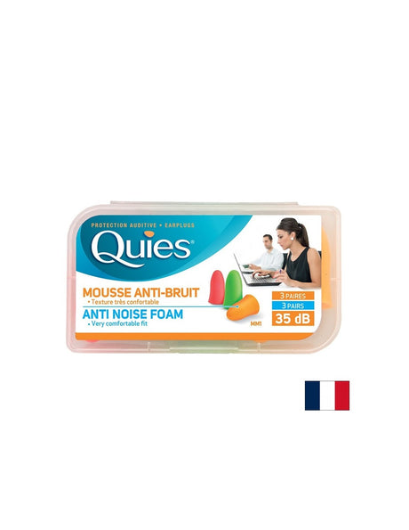 Тапи за уши за възрастни от мека полиуретанова пяна 35 dB за еднократна употреба, 3 чифта - Feel You