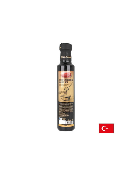 Меласа от рожков с прополис и джинджифил – Имунитет - За директен прием или овкусяване на сладкиши и напитки, 350 g - Feel You