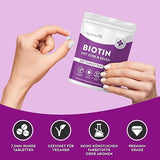 Биотин + Селен + Цинк таблетки за кожа, коса и нокти – 365 веган таблетки за 1 година Nutravita - Feel You