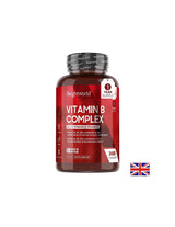 Имунитет и енергия - Витамин В-Комплекс + Витамин С, 365 таблетки - Vitamin B complex - Feel You