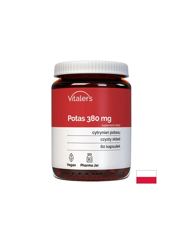 Калий – Срещу крампи, умора и високо кръвно, 380 mg, 60 капсули - Feel You