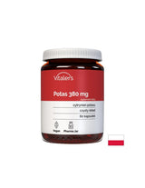 Калий – Срещу крампи, умора и високо кръвно, 380 mg, 60 капсули - Feel You