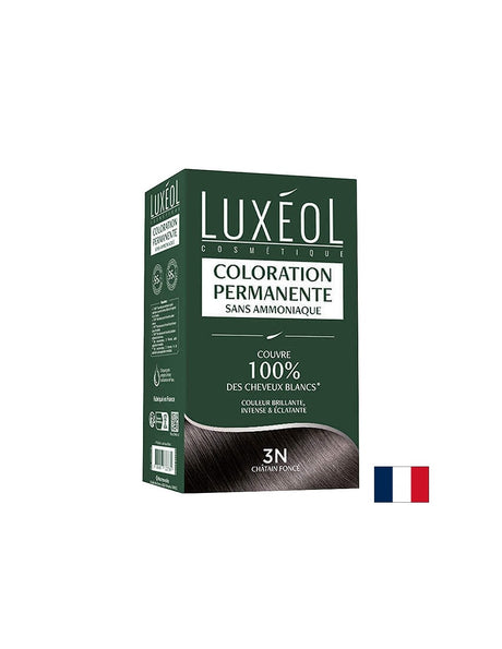 Трайна боя за коса без амоняк – Тъмно кестеняво 3N, с масла и растителни екстракти, 1 опаковка - Feel You