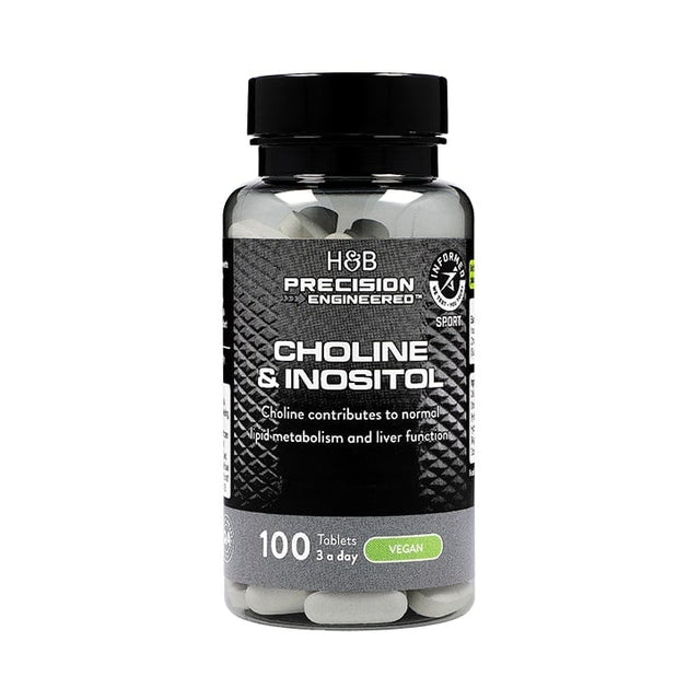 Холин и Инозитол (Витамин В4 + В8) (Choline Inositol) 100 таблетки, H&B - Feel You