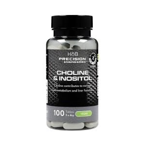 Холин и Инозитол (Витамин В4 + В8) (Choline Inositol) 100 таблетки, H&B - Feel You