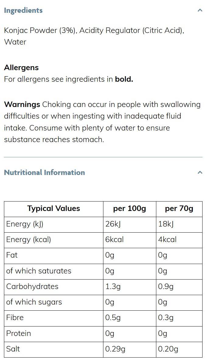 4 Calorie Konjac Skinny Rice - 290 грама - Feel You
