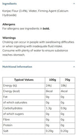 4 Calorie Shirataki Skinny Noodles - 210 грама - Feel You