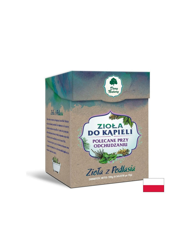 Ароматни билки за вана - Редукция на теглото, 4 сашета x 50 g - Feel You