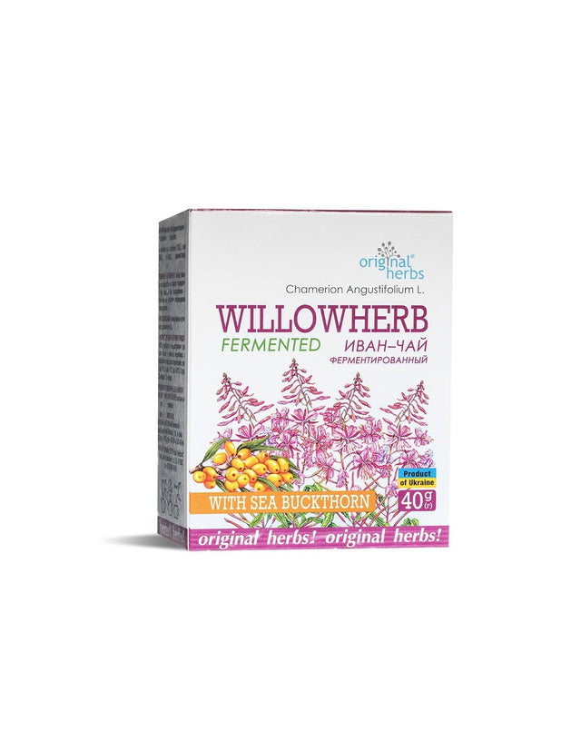 Върбовка с облепиха (ферментирал чай) – Детокс и имунна подкрепа, 40 g - Feel You