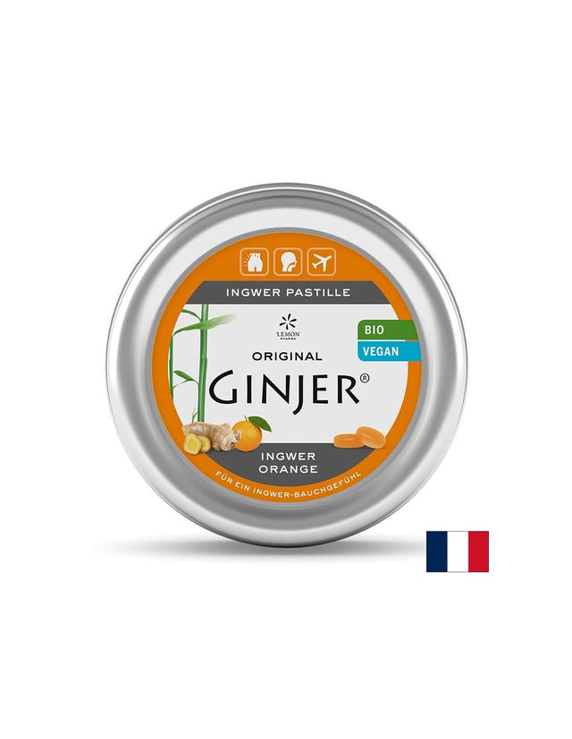 Пастили с Джинджифил и Портокал, 40 g Lemon Pharma - Feel You