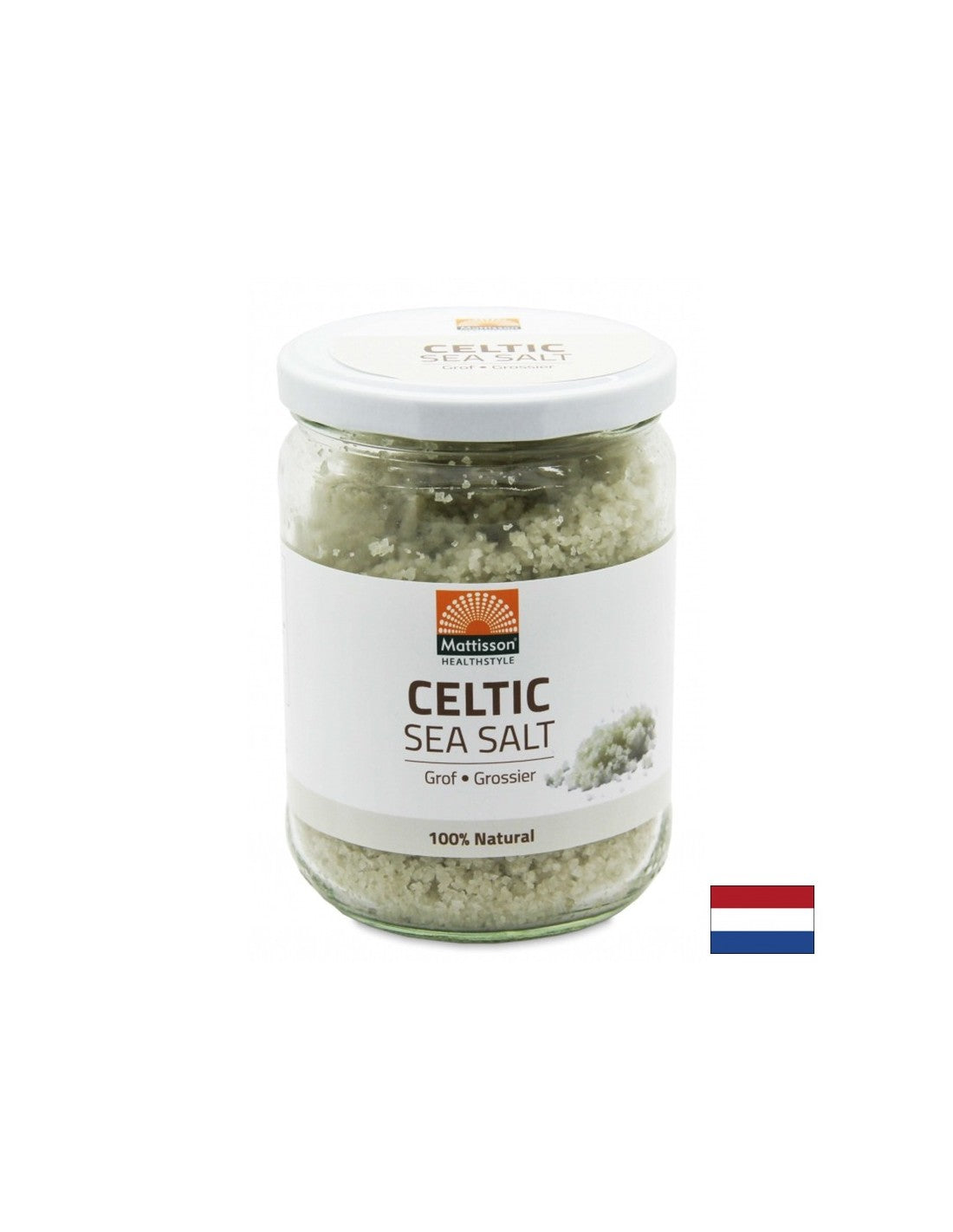Келтска морска сол (едра), 400 g Mattisson Healthstyle - Feel You