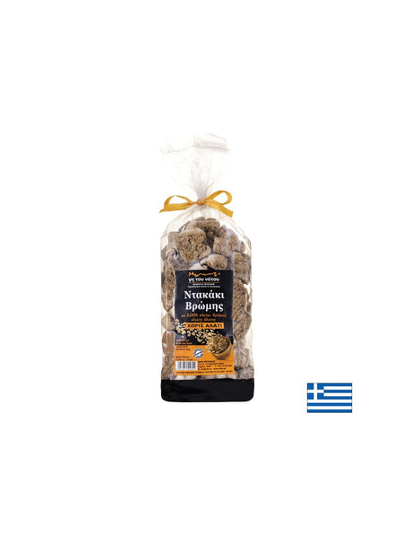 Пълнозърнести овесени сухари без сол (Крит), 400 g - Feel You