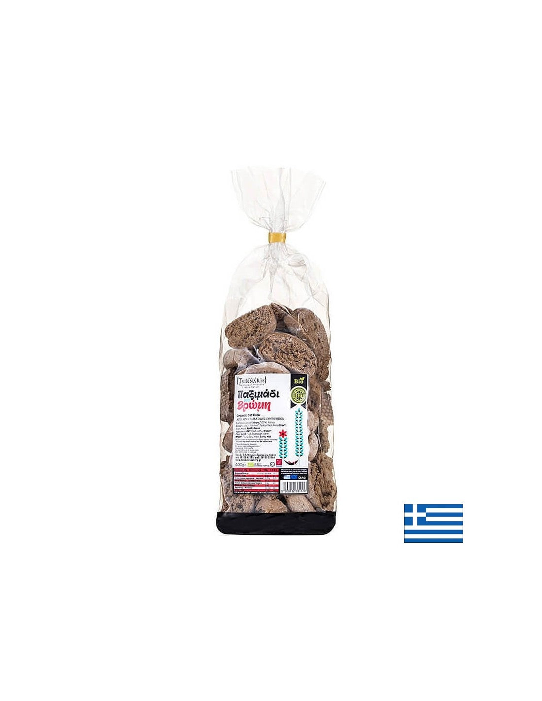 Био хляб от овесено брашно и рожков (сухари), 400 g - Feel You