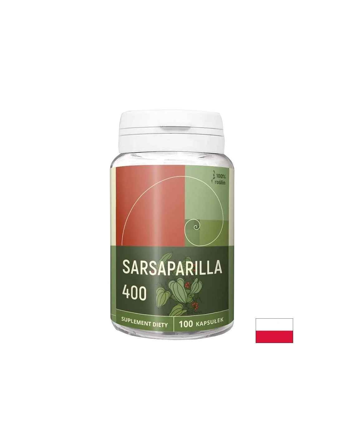 Храносмилане - Сарсапарила, 400 mg х 100 капсули - Feel You