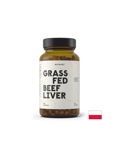 Анемия - Говежди черен дроб, 400 mg х 240 капсули - Feel You