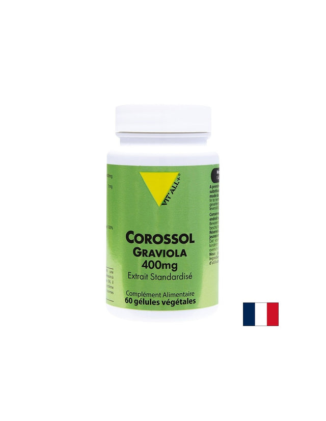 Имунна и нервна система - Гравиола 400 mg + Витамин В6, 60 капсули - Feel You