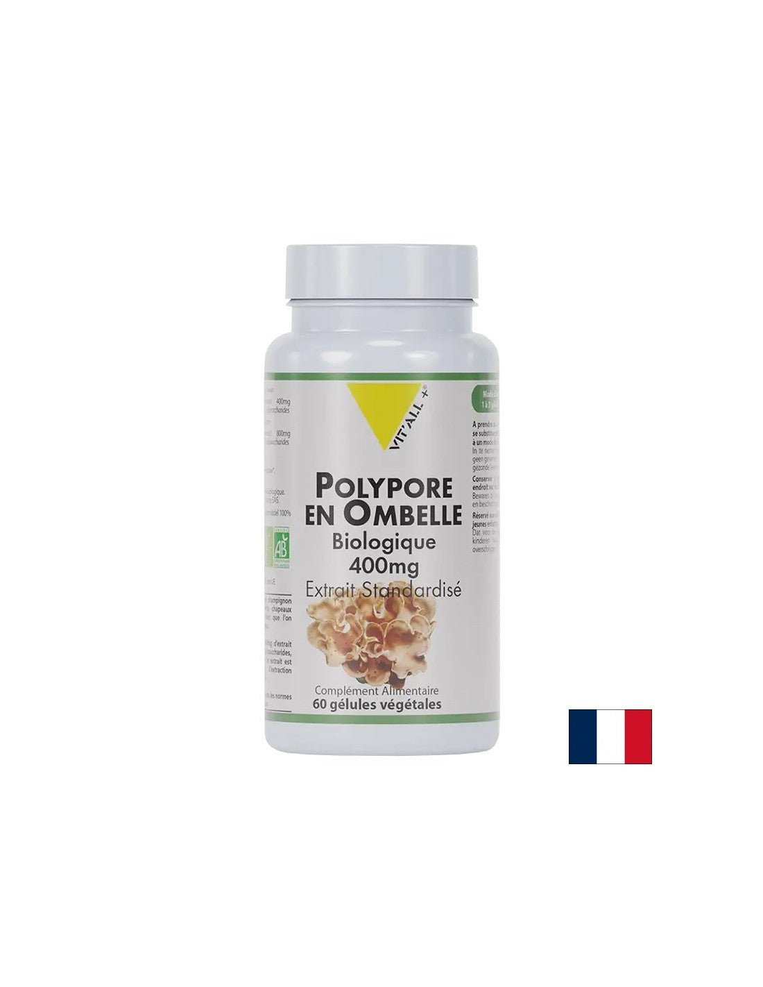 Сенниковиден полипорус – За отделителна система и имунна защита, 400 mg, 60 капсули - Feel You