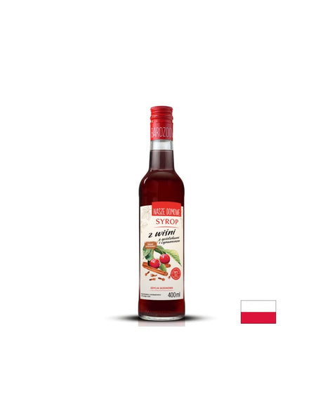 Домашен сироп от вишни с карамфил и канела, 400 ml - Feel You