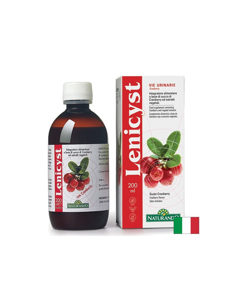 Формула за уринарен комфорт с Червена боровинка 4000 mg и Мечо грозде 400 mg, Lenicys, 200 ml - Feel You