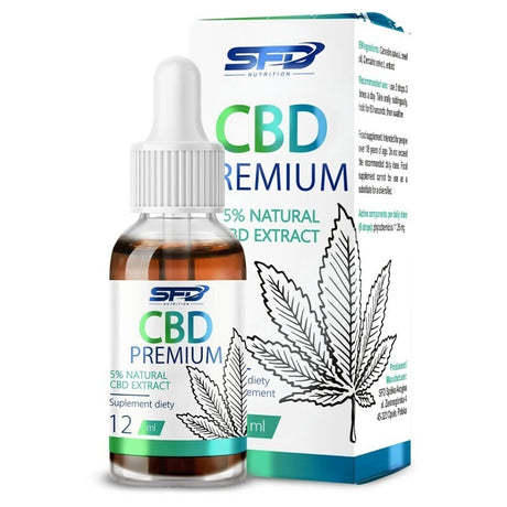 SFD СБД Масло Premium Natural Extract 5% - 12 мл (160 дози) - Feel You