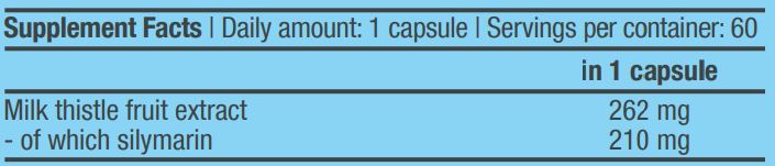 Milk Thistle / 60 Caps