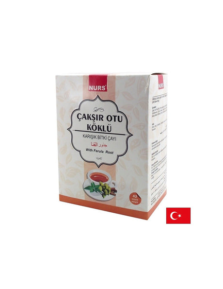 Смесен билков чай с корен от ферула - енергия и мъжка потентност, 42 филтърни пакетчета - Feel You