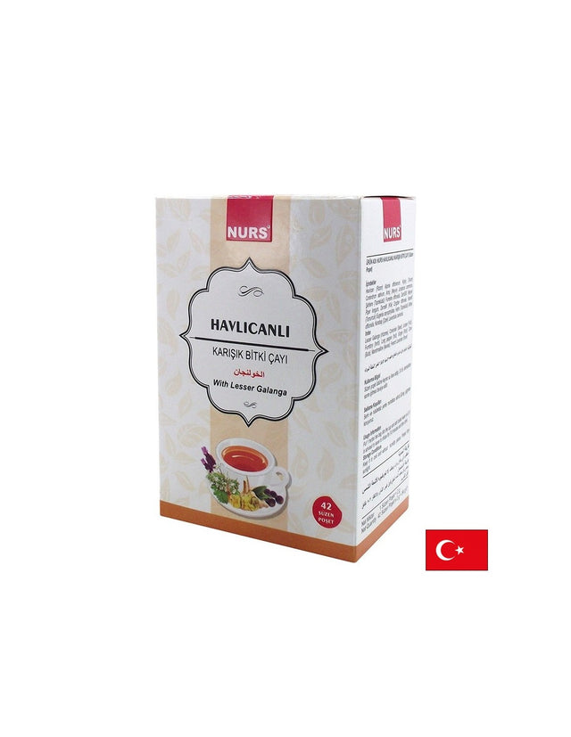 Билков чай с галангал – За стомашен комфорт и подкрепа на храносмилането, 42 филтърни пакетчета - Feel You