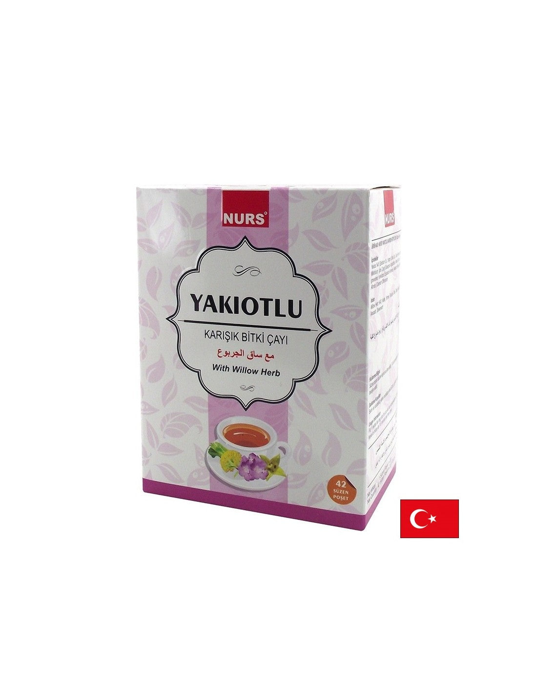 Билков чай с дребноцветна върбовка – За здраве на простатата и пикочните пътища, 42 филтърни пакетчета - Feel You