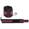 Накитници с палец / Wristwraps / Red Line - Black - Feel You