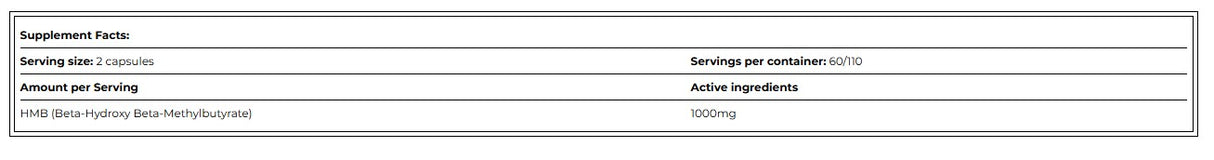 HMB / 120 Caps